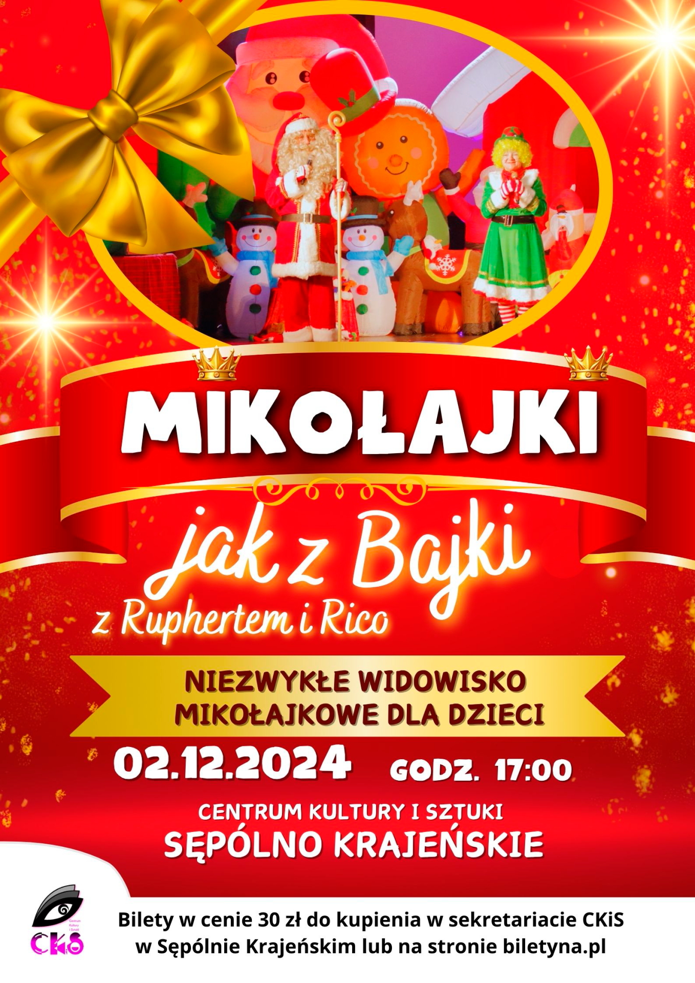 MIKOŁAJKI JAK Z BAJKI - ZAPROSZENIE