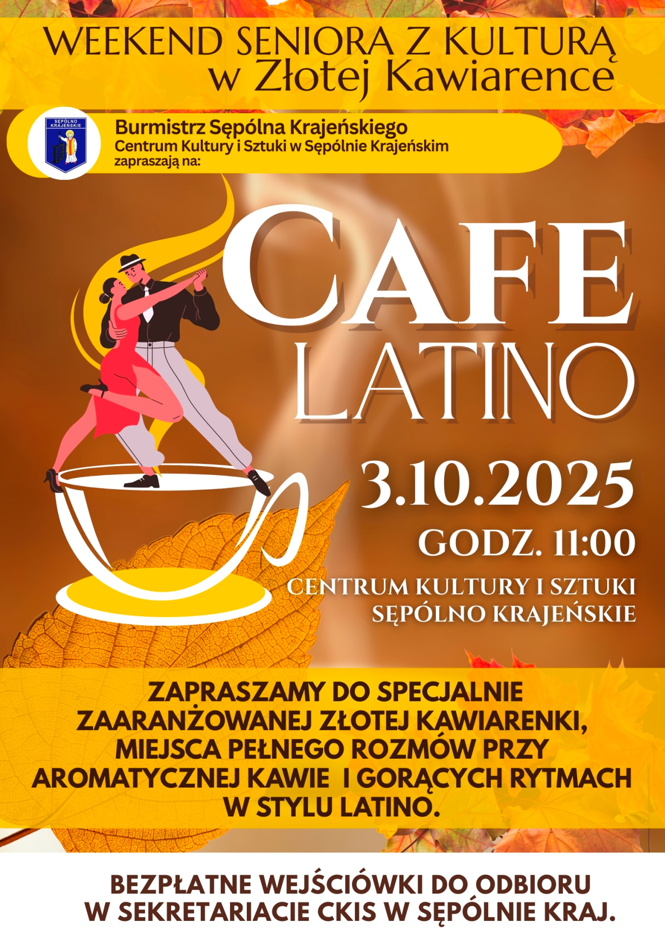 Weekend Seniora z Kulturą – Cafe Latino