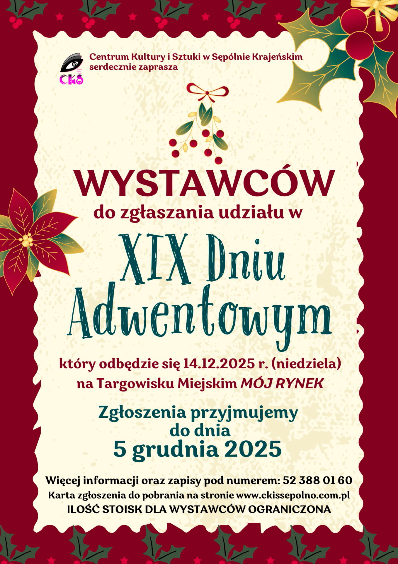 Wystawco zgłoś się na Dzień Adwentowy!